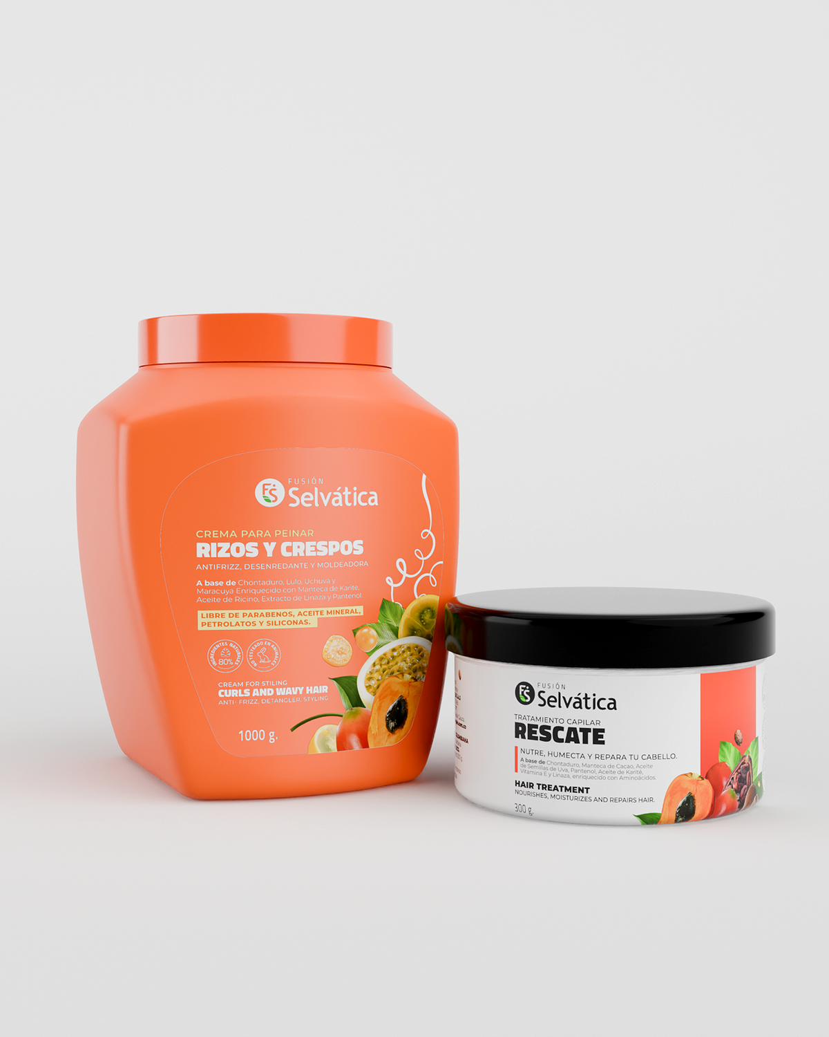 Duo CURLY CARE CHONTADURO (Crespas) 300 ml Beauty Valori