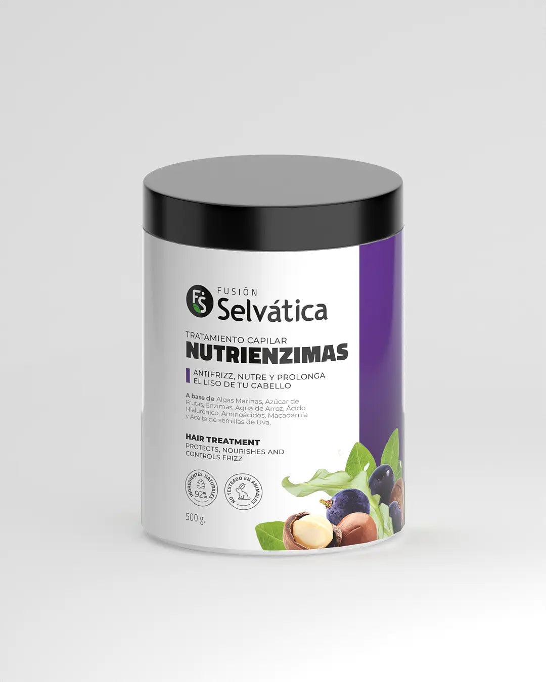 Tratamiento Capilar Nutrienzimas 500 ml Beauty Valori