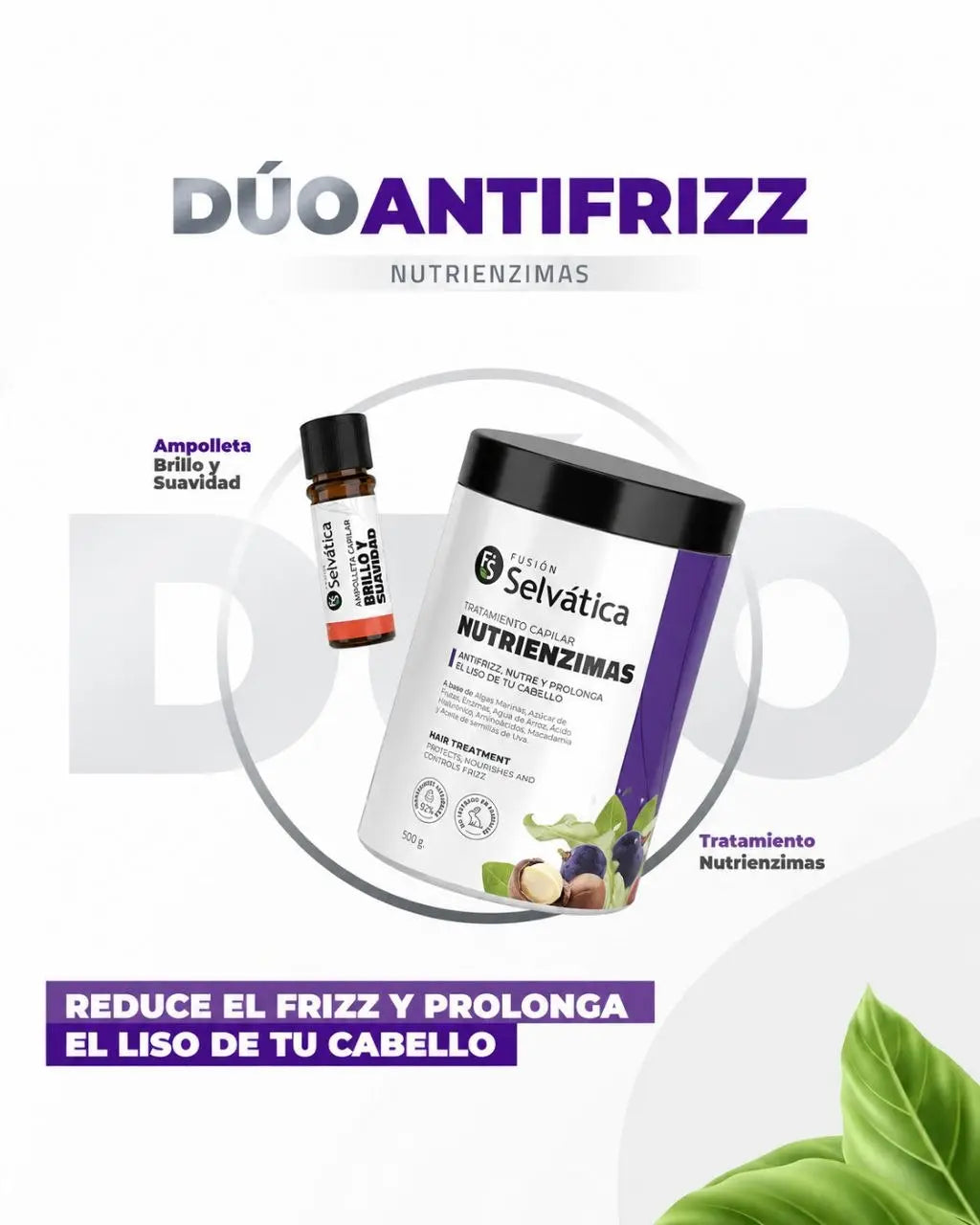 Duo Capilar Adios Frizz 500ml Mi tienda