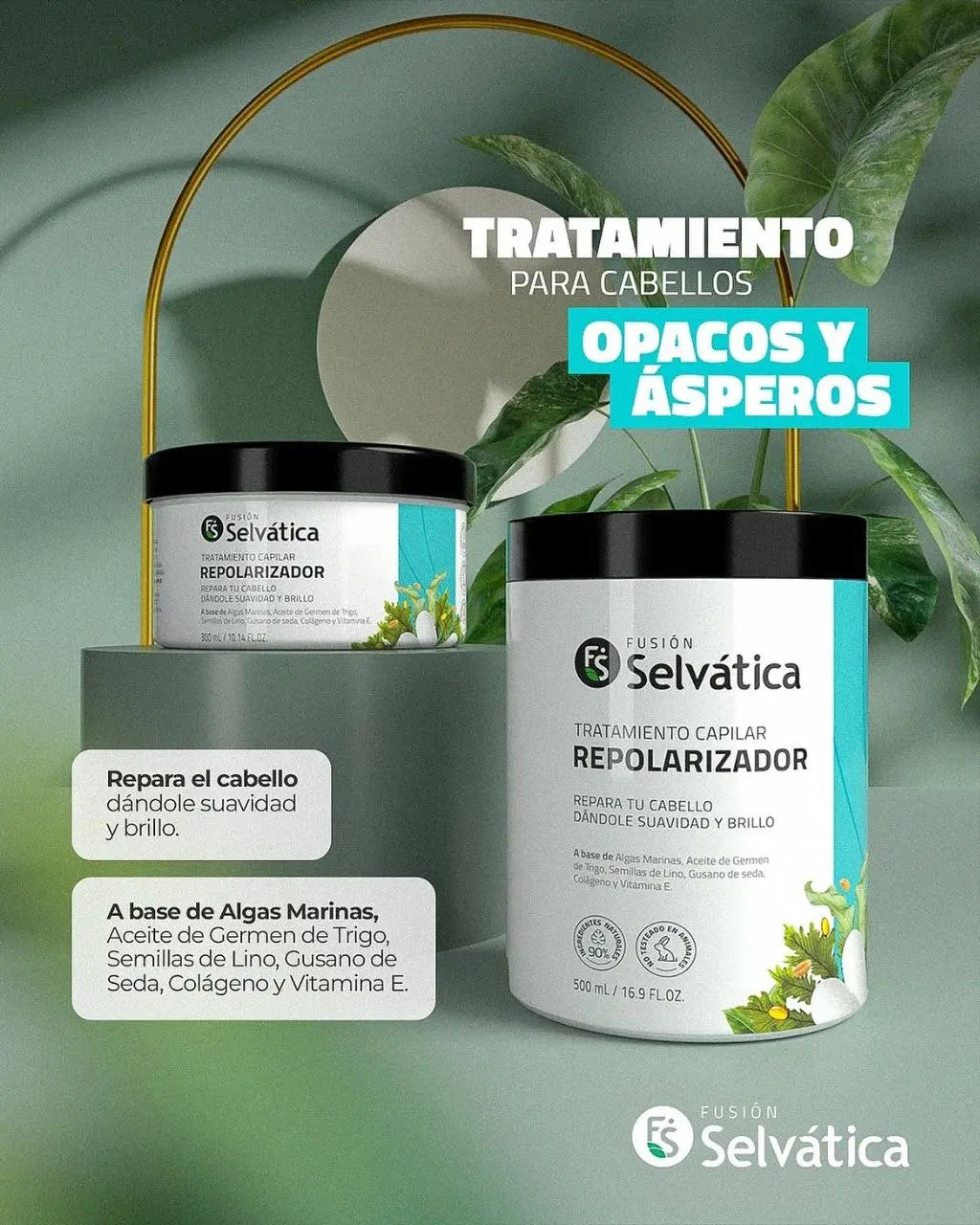 Tratamiento Capilar Repolarizador Capilar 500 ml Mi tienda