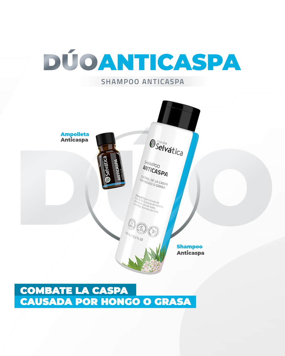 Dúo Capilar Anticaspa Beauty Valori