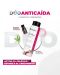 Dúo Anticaída Capilar Shampoo de Cebolla Roja 450 ml Beauty Valori