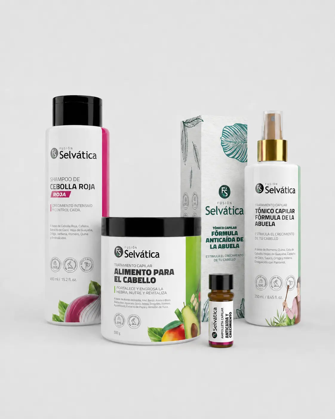 Kit Anticaida Y Crecimiento Mujer Beauty Valori